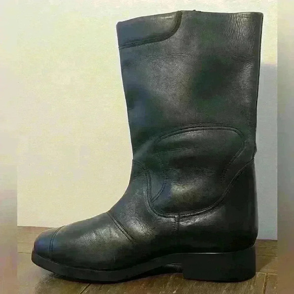 Vintage Arusa Motorcycle Boots 70’s New Mens size 8.5 - Picture 4 of 12